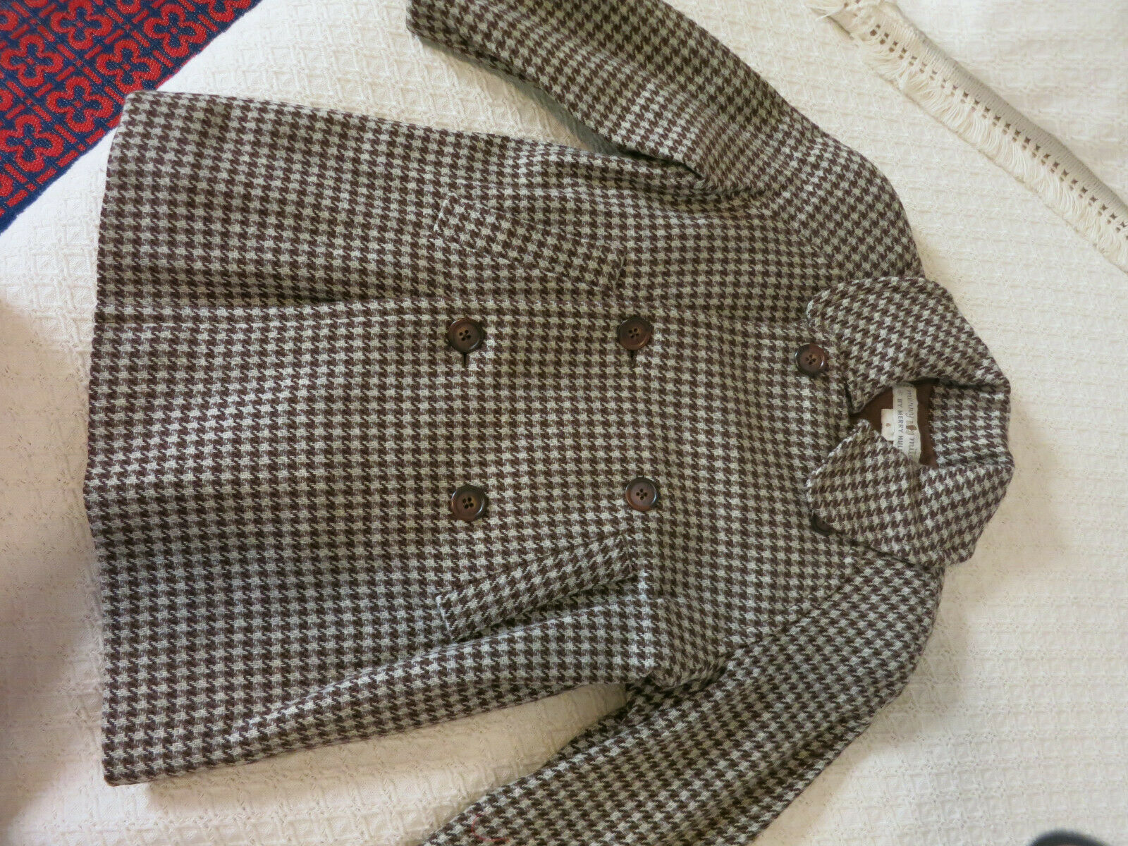 Boy's Vintage Tweed Jacket Size 6