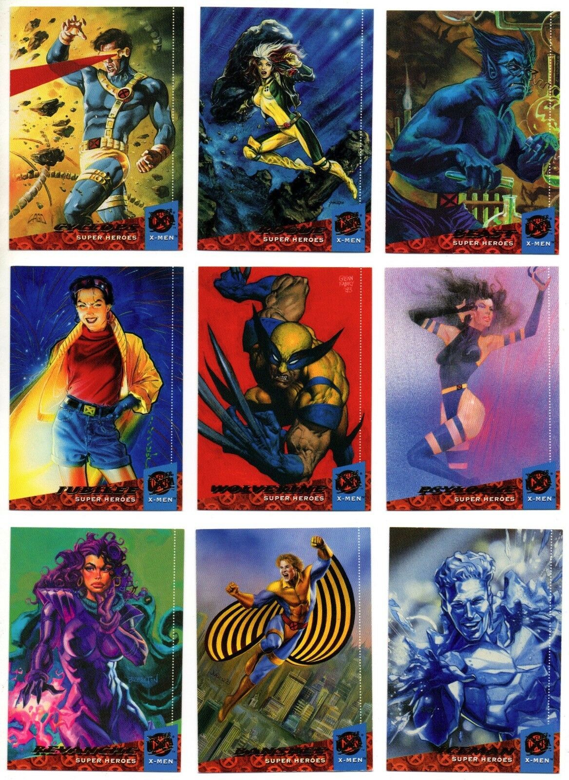 1994 Fleer Ultra X-men Deadpool Marvel Base Card You Pick Finish Your Set