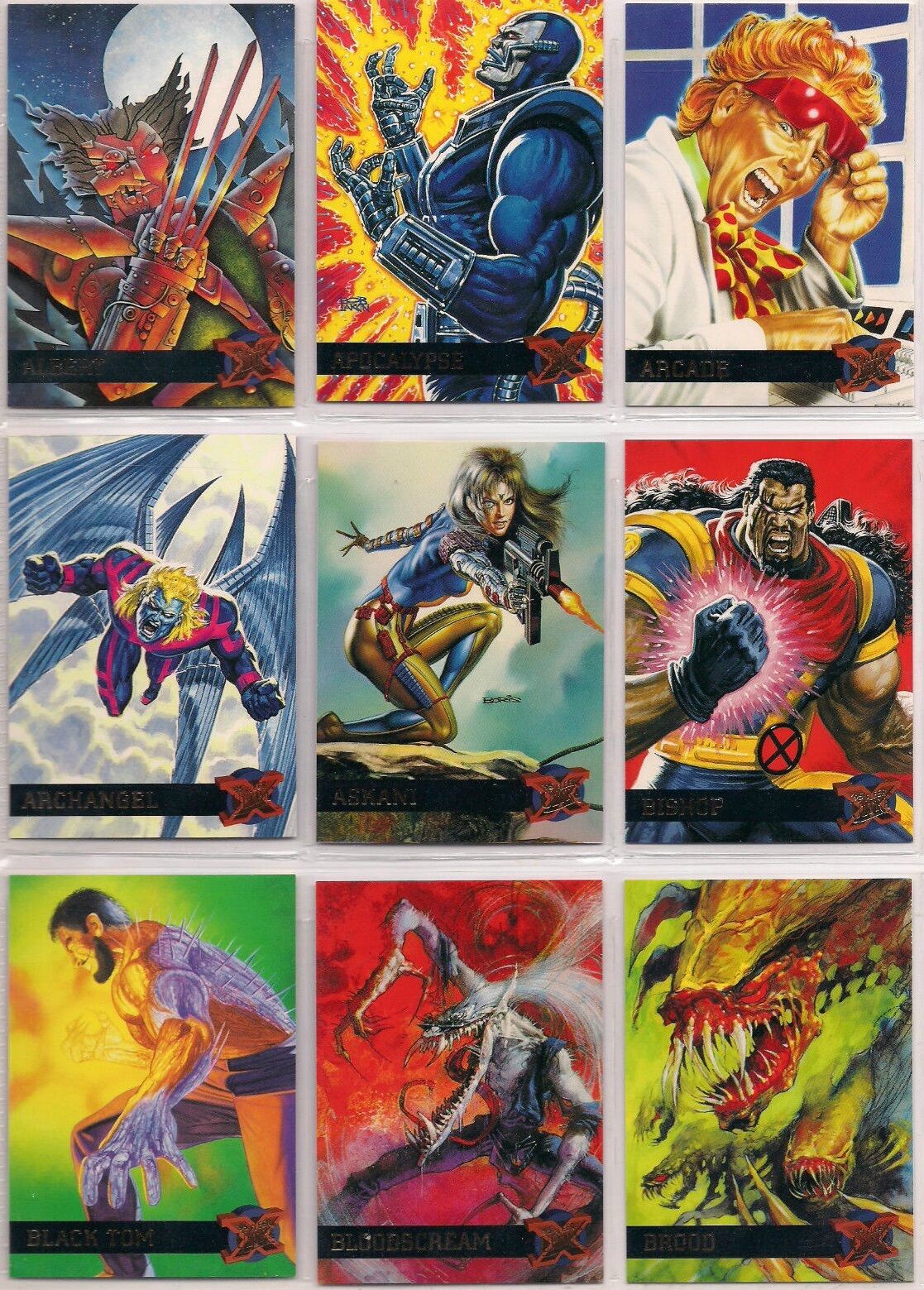 1995 Fleer Ultra X-men Marvel Base Card You Pick, Finish Your Set